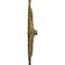 Ekena Millwork Haylynn Ceiling Medallion (Fits Canopies up to 1 1/4"), 29 1/8"OD x 1 1/4"ID x 4"P, Pale Gold CM29HYPAS - alternate 4